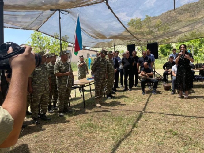 Şəhid polkovnik-leytenant Raquf Orucovun 50 illik yubileyi qeyd olunub - FOTO